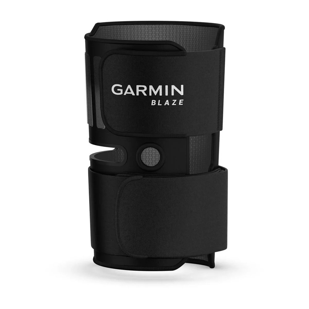 Banda de neopreno del sensor Garmin Blaze, vista en ángulo